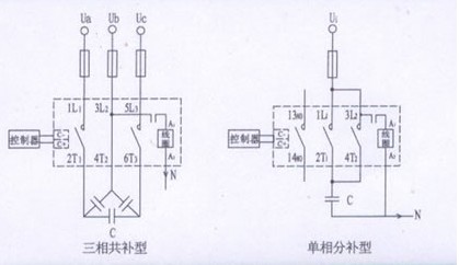 电容复合投切器接线原理图