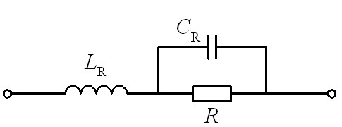电阻R的高频等效电路