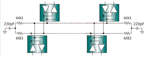 利用共模噪声滤波器对RS-485进行端接
