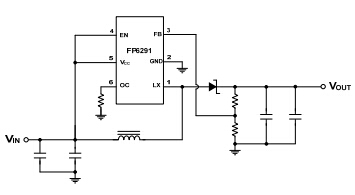 FP6291典型应用电路