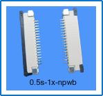 FPC0.5/1.0/1.25/2.54连接器