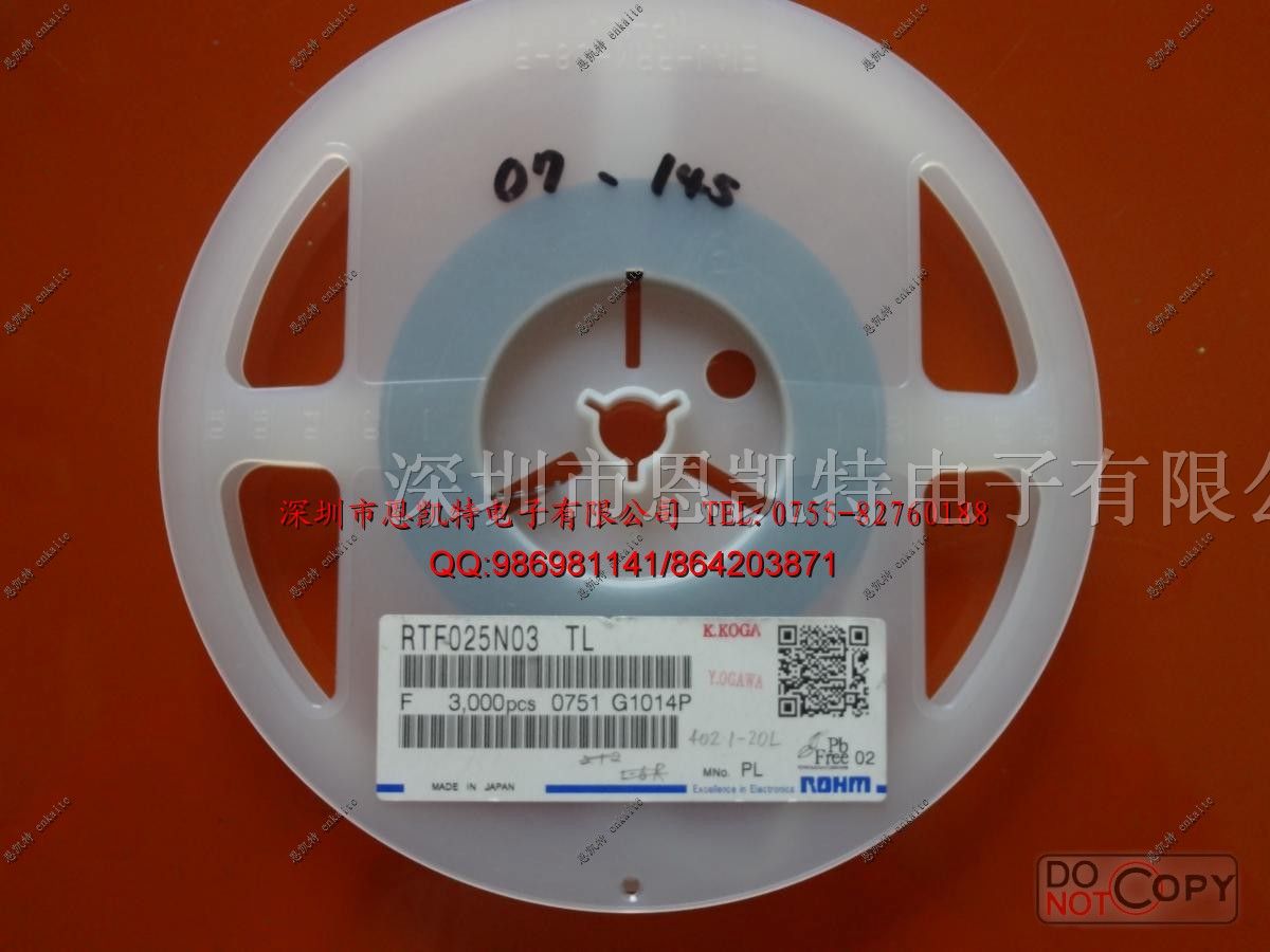 *ROHM场效应管 RTF025N03TL