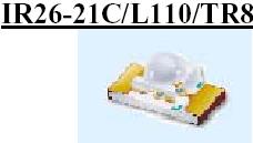 供应台湾亿光*发射管IR25-21C-TR8