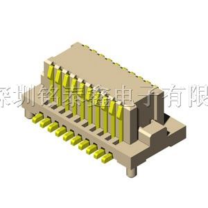 供应0.8侧插板对板连接器插座2*15P H5.2公座