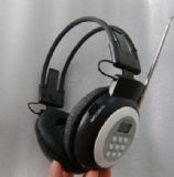 插卡MP3无线耳机/听力考试*耳机/立体声液晶显示
