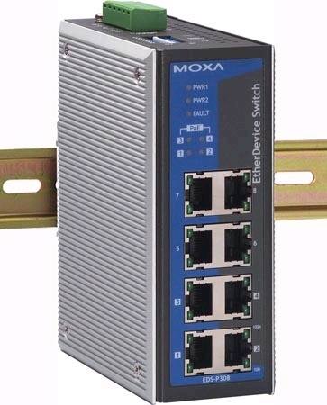 供应 MOXA EDS-P308-MM-SC 以太网供电交换机