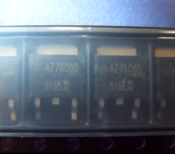供应AZ7808D TO-252三端稳压器IC
