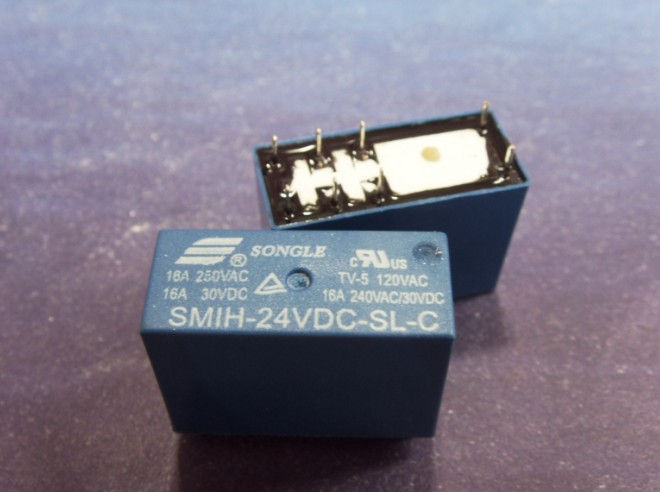 供应16A大功率继电器SMIH-24VDC-SL-C