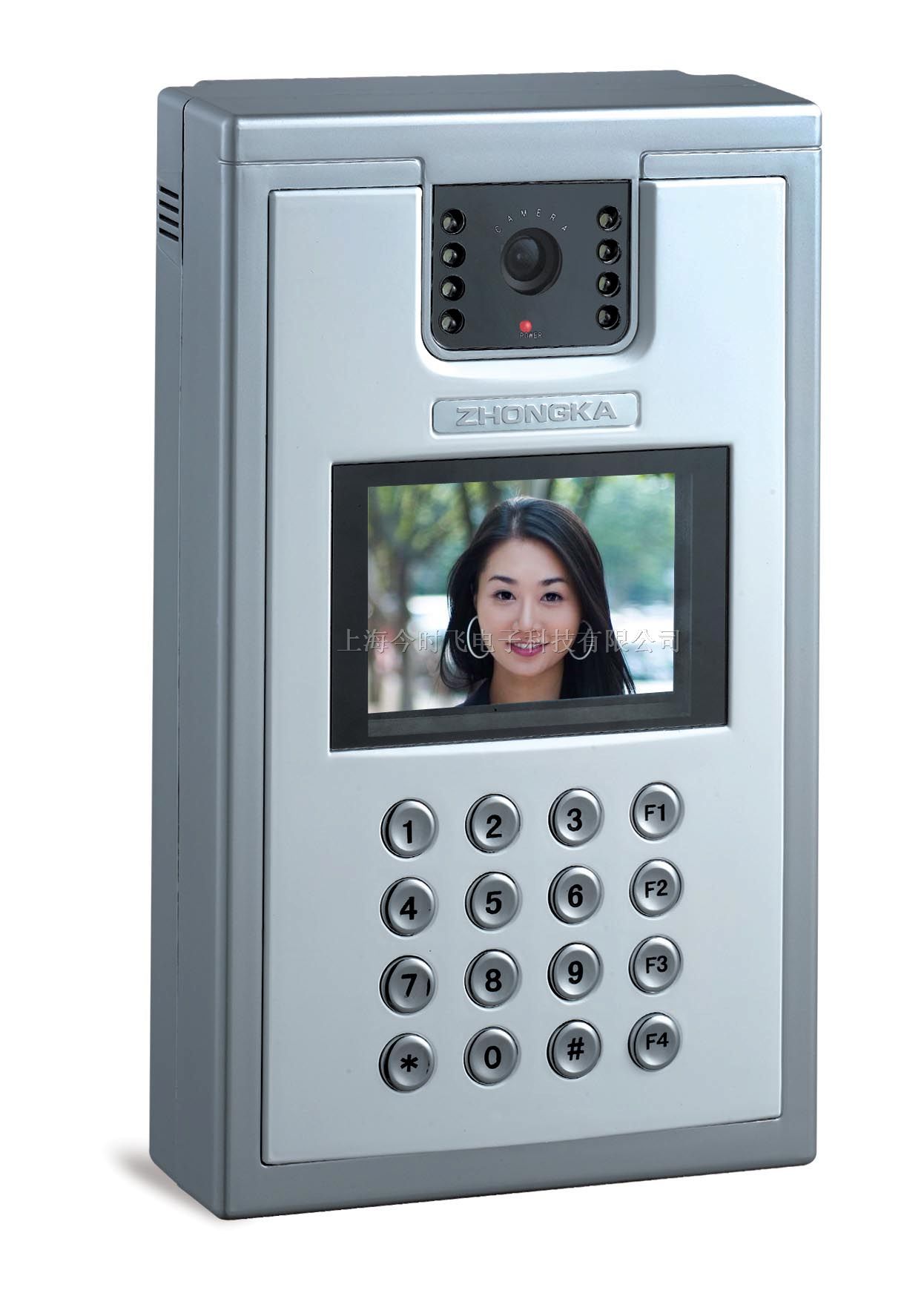 盘彩屏“可视”摄像考勤机,考勤机，中卡C600C