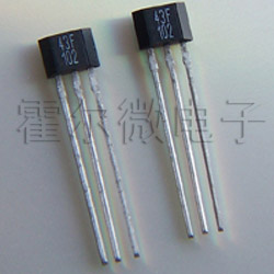 供应443F霍尔传感器 单*性霍尔开关元件IC