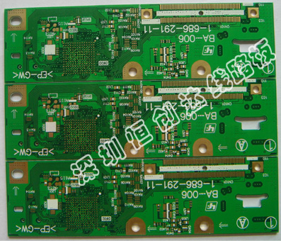 生产4层无线网卡PCB板