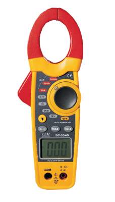 双注塑1000A交流数字钳形表 DT-3340