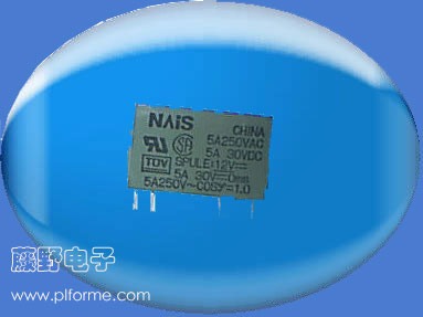 松下继电器PA1A-12V