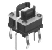 日本Panasonic松下带LED触摸式轻触开关EVQQL1系列现货
