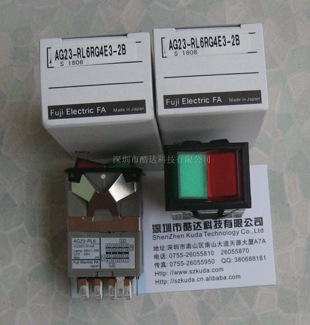 供应FUJI方形命令开关AG23-RL6RG4E3-2B