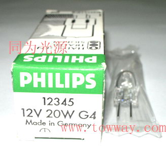 供应PHILIPSV 20W  G4生化分析仪用灯泡