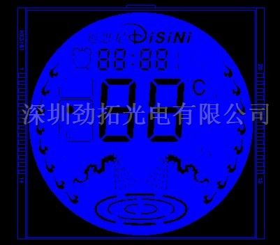 供应热水器用显示屏