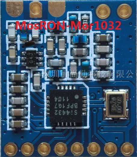 供应无线模块Mor1032(SI4432/SI4464)