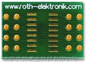 ROTH ELEKTRONIK - RE932-04 - 针脚转换板 SMD SO-16 1.27mm