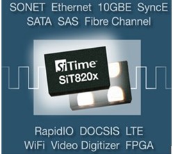 供应SiT820X可编程振荡器系列，可替换石英振荡器