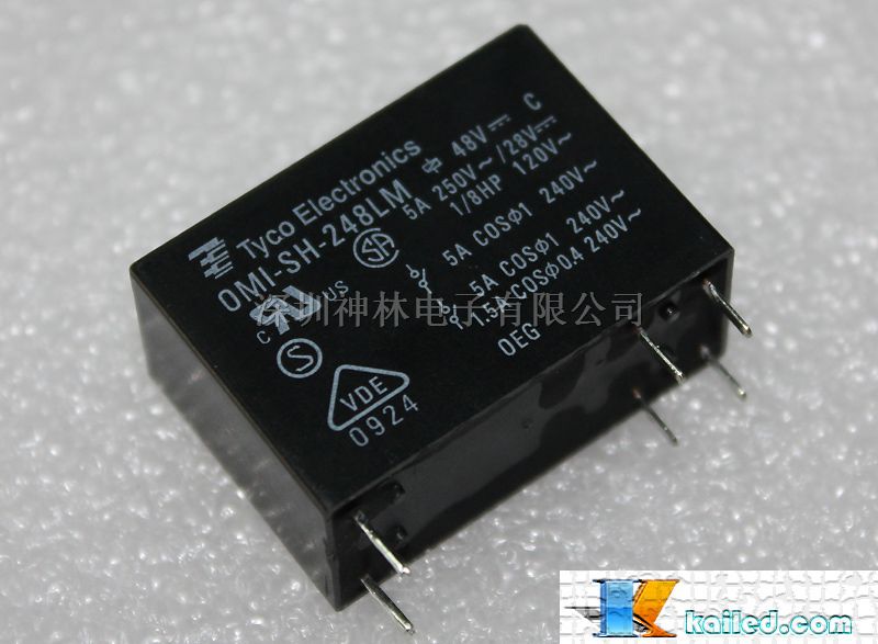 供应tyco继电器 OMI-SH-248LM,500