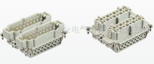 供应HARTING HAN E系列16针重载连接器