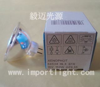 供应OSRAM胃镜灯泡15V150W,64634HLX