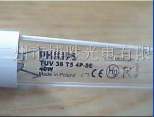 供应PHILIPS TUV36W T54PSE 40W 水处理紫外线*灯管
