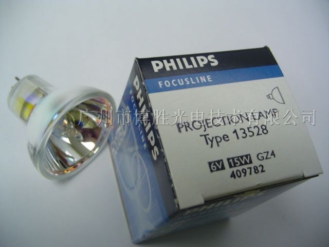 供应PHILIPS 13528 6V15W 齿科光固化用冷光源灯泡