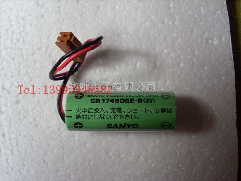 CR174500SE-R三洋锂电池3.0V 	