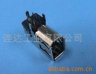 供应IEEE 1394 母座侧立式 90度 三面卷(图)