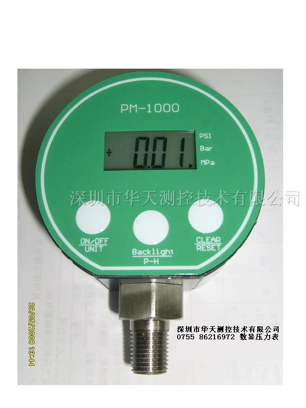 供应数显压力表PM-1000