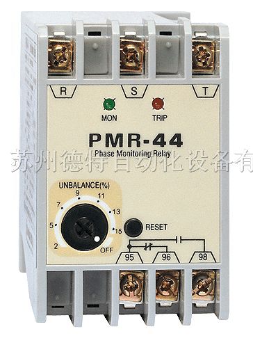 供应苏州EOCR三和相序继电器PMR-44