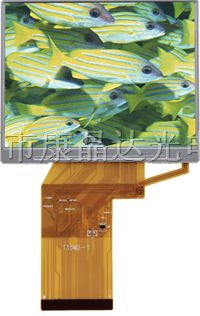 供应3.5寸晶采光电彩色液晶显示屏