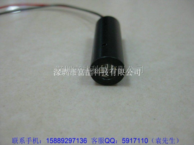 供应850nm平面激光器 扇形面镭射头 40mw一字线线光源