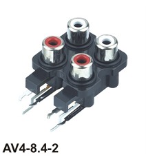 AV同芯插座,AV4-8.4-2同芯插座