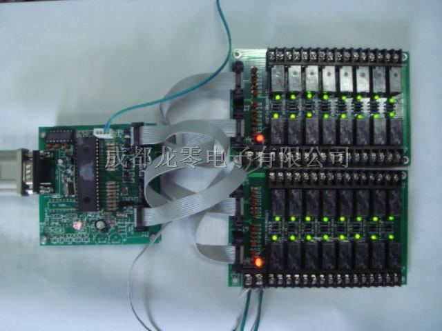 供应I型RS232串口控制继电器板