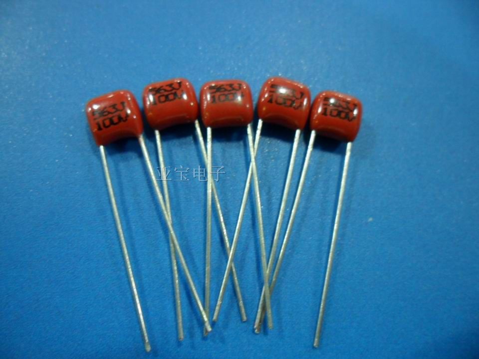 供应CL21X金属膜电容563J100V