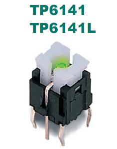 供应带灯轻触式按键开关TP6141L-1