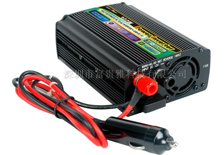 【* 足功率】车载逆变电源/逆变器300W