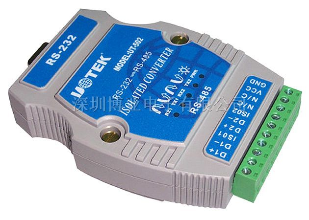 供应UT-502 RS-232到二口RS-485光电隔离转换器