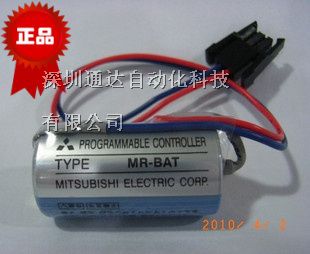 供应原装*三菱PLC电池MR-BAT 3.6V