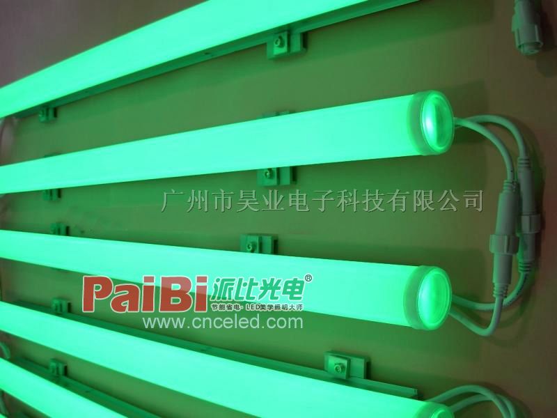 供应LED单色奶白护栏管