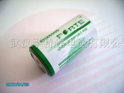 供应大功率C理锂锰柱式电池CR26500