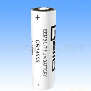 供应锂锰电池功率型半密封-CR14505SC (1500mAh/3v)