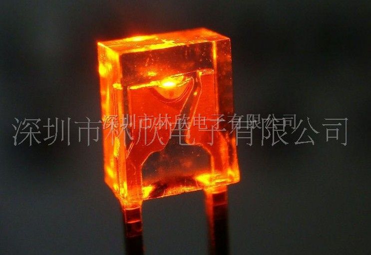 供应2*3*4MM*亮白发橙光LED发光二*管