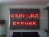 室内单红LED显示屏条屏/F3.75 2X4字