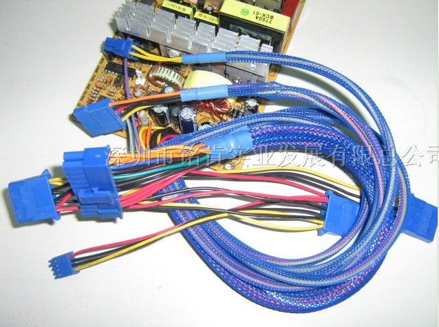 供应电脑电源线编织扩充网管|伸缩套管|蛇皮网