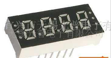 供应led时钟数码管，0.3时四位数码管