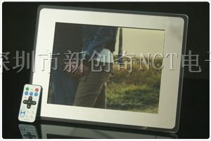 供应12.1寸数码相框/木框/